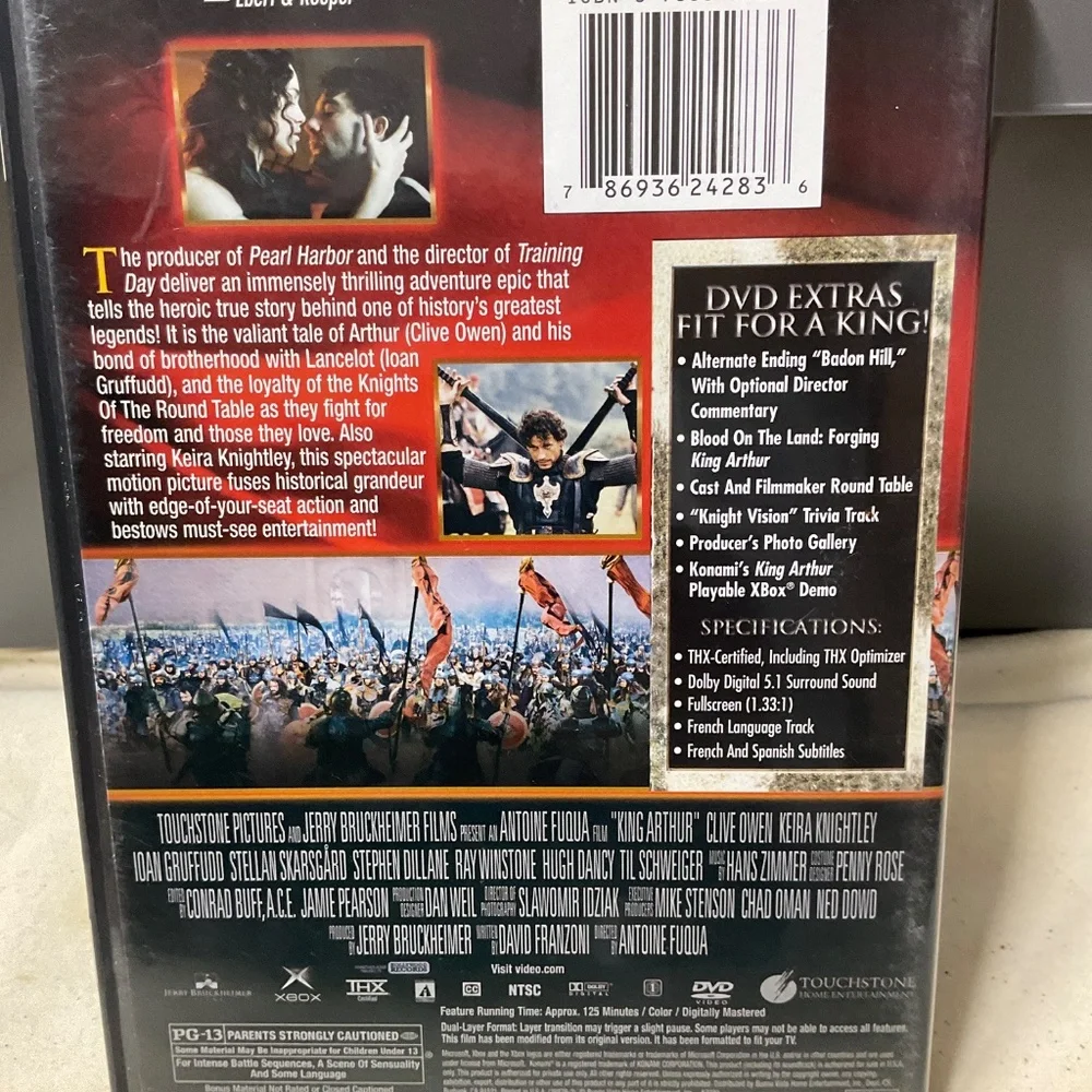 DVD - Kng Arthur. V101